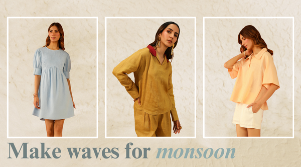 Why Linen is the Perfect Fabric for Monsoon: Catch Up with COSSET