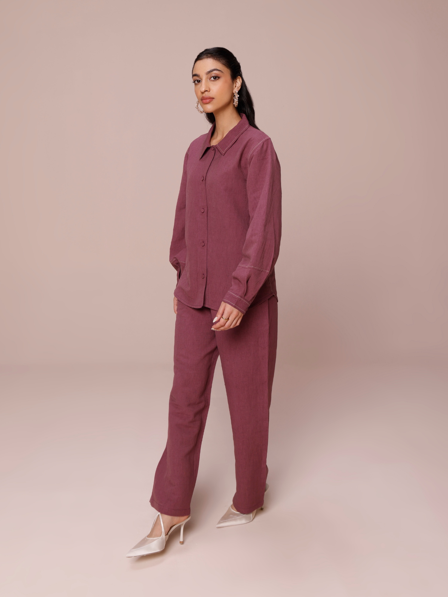 Coord Set for women Plum