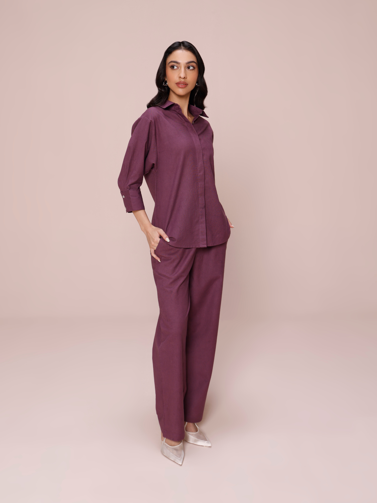 Shop plum women's casual coord set