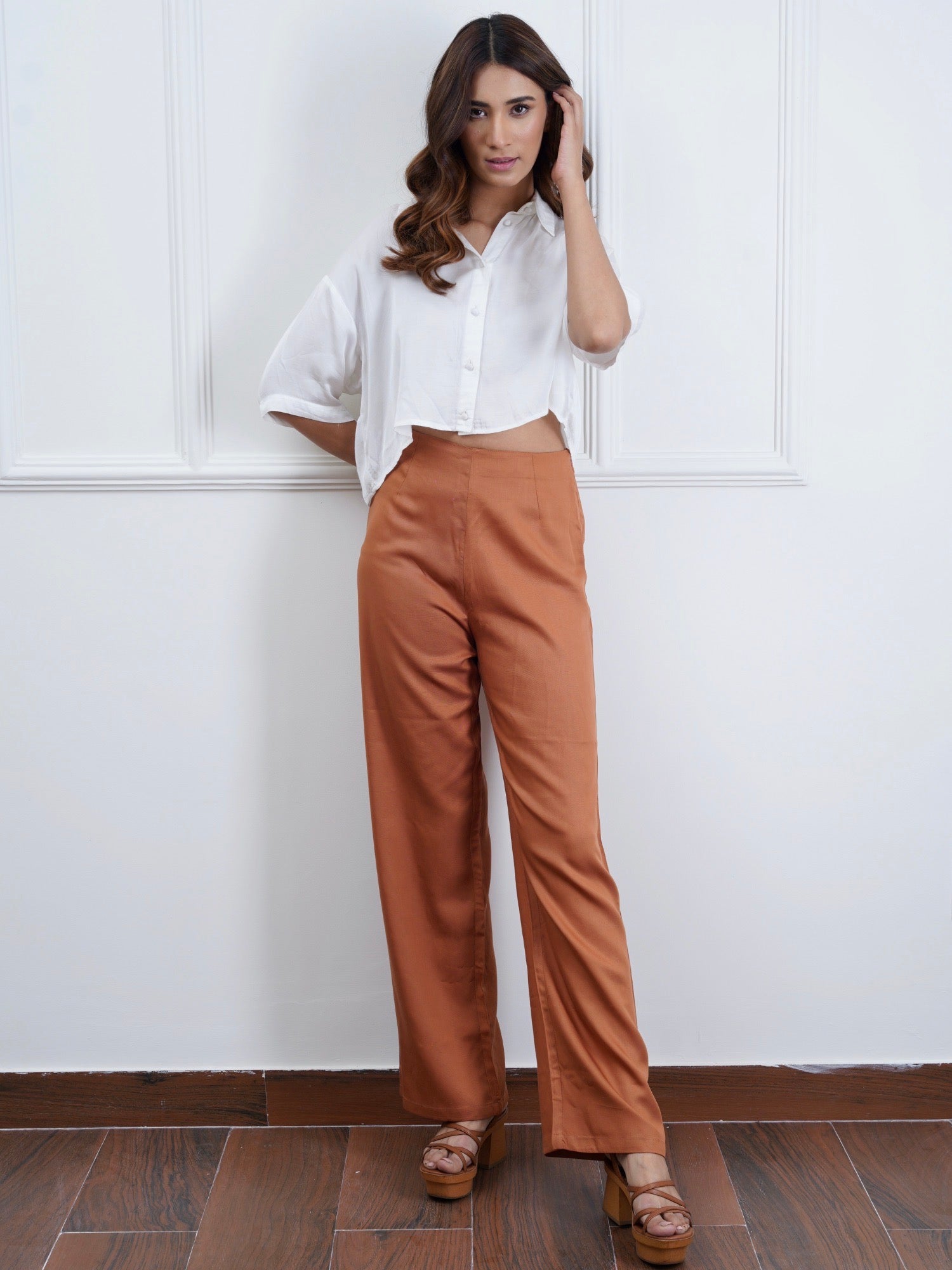 buy tan colour pant now